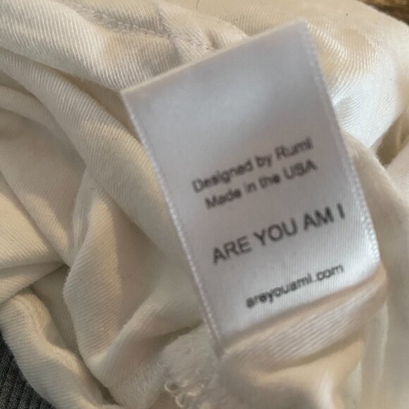 ARE YOU AM I SAIA TOP WHITE - Picture 5 of 5